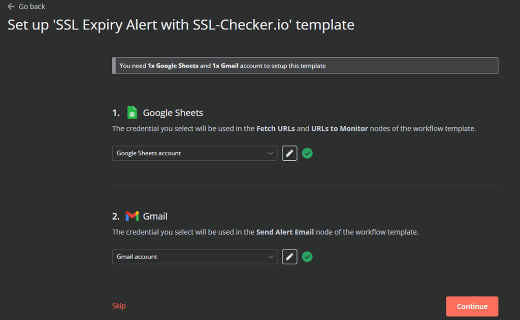 Configura&ccedil;&atilde;o autom&aacute;tica do alerta de expira&ccedil;&atilde;o de SSL