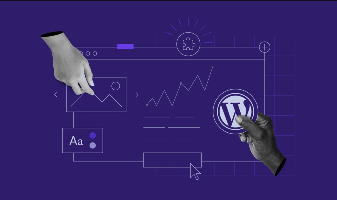 Illustrazione che mostra come creare una pagina su WordPress