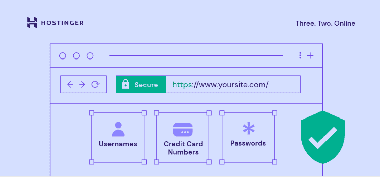 Barra degli indirizzi del browser che indica un sito web protetto