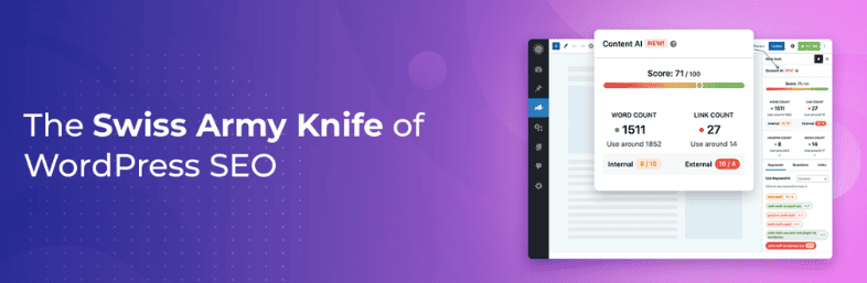 Banner di Rank Math SEO