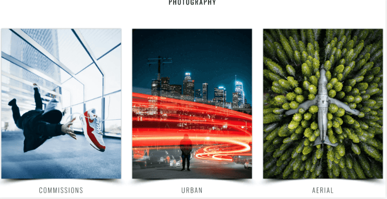 Categorie del portfolio fotografico di Demas Rusli