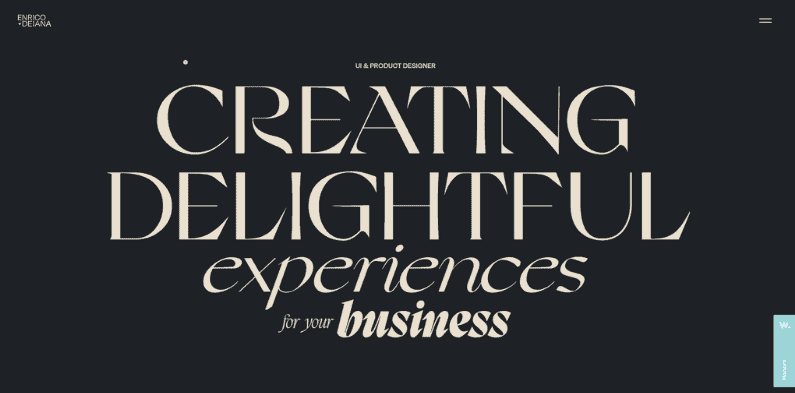 Homepage di Enrico Deiana