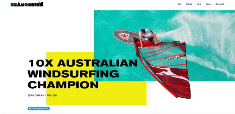 Homepage di Sean O'Brien