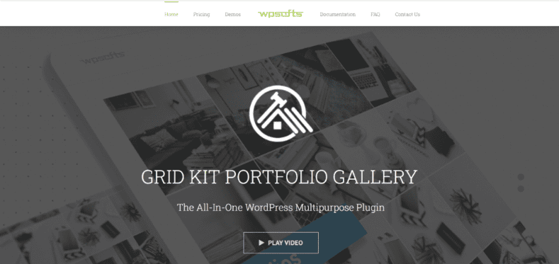 Homepage di Grid KIT Portfolio Gallery