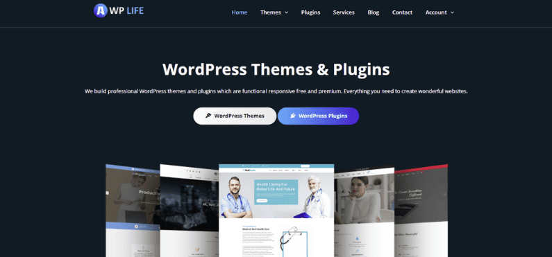 Homepage di Portfolio Gallery