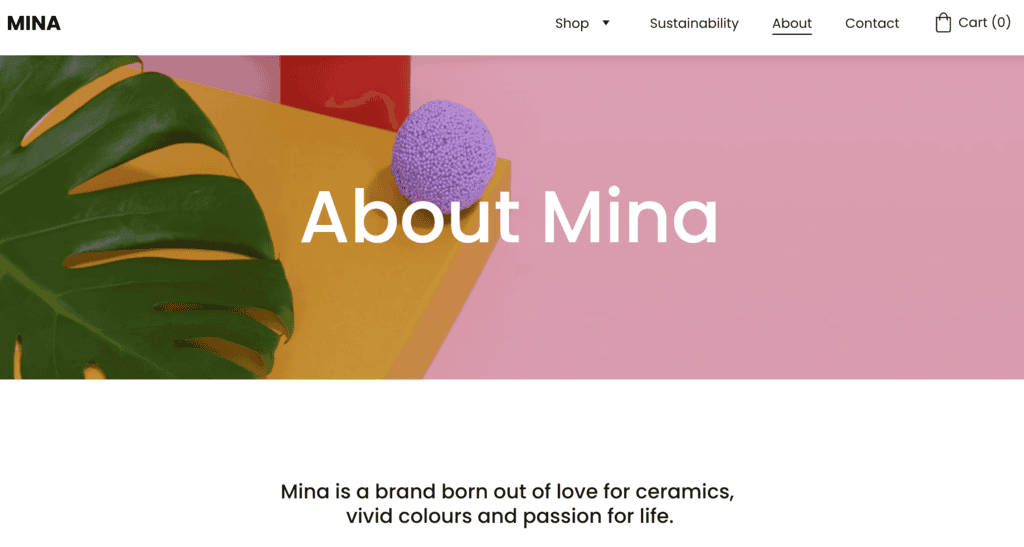 Pagina chi sono di Mina