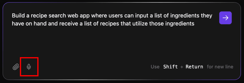 Funzione per fornire prompt con gli audio nel riquadro dei prompt