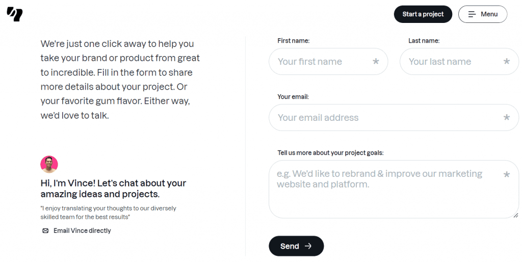 Modulo di contatto di Yummy Gum