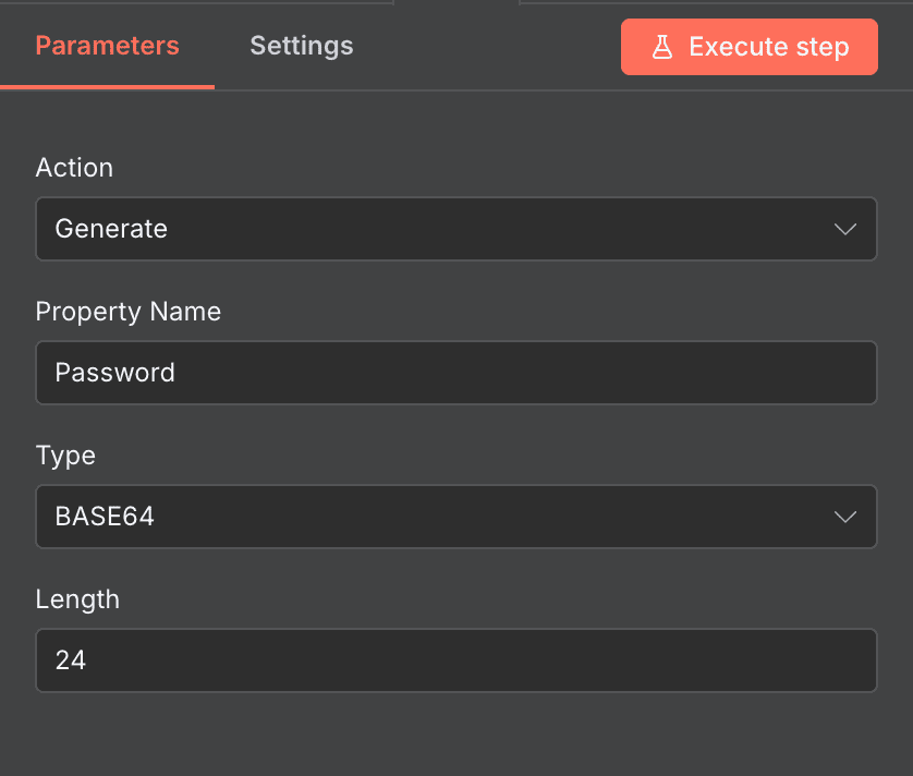 Configurazione del nodo Crypto per la generazione di password casuali