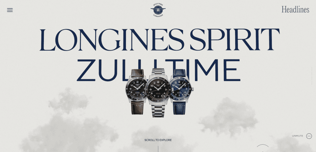 Homepage di Zulu Longines