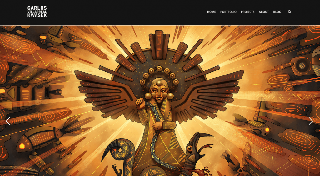 Homepage di Carlos Villarreal Kwasek