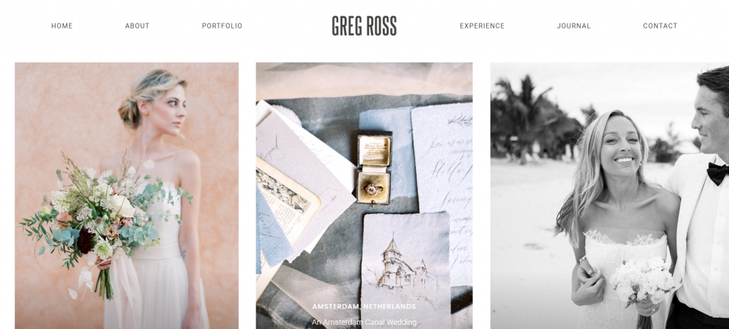 Homepage di Greg Ross