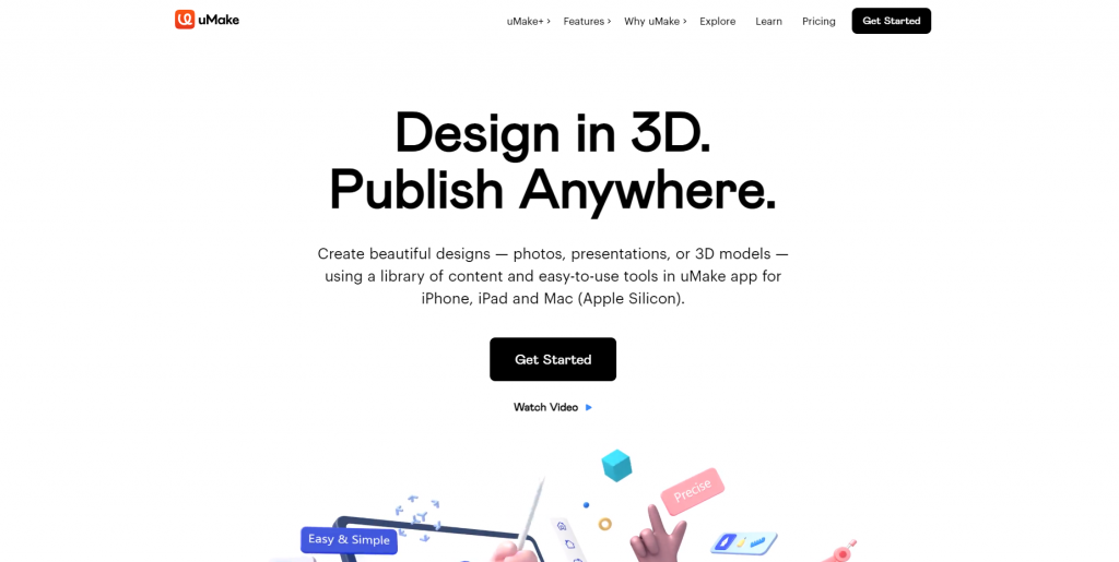 Homepage di Umake