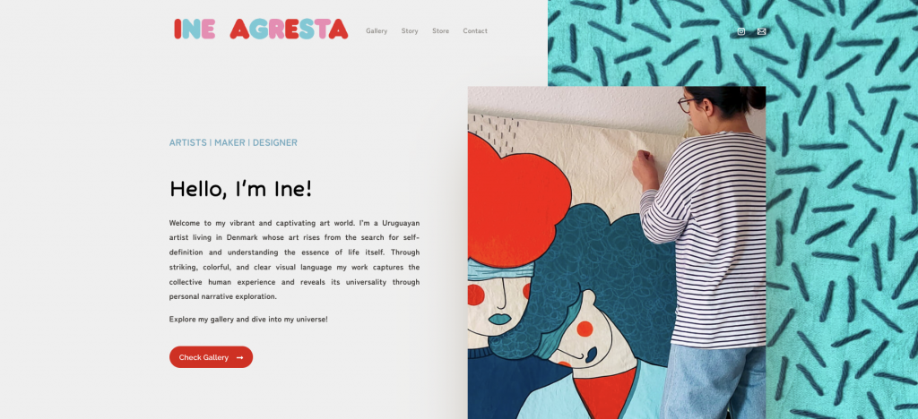 Homepage di Ine Agresta