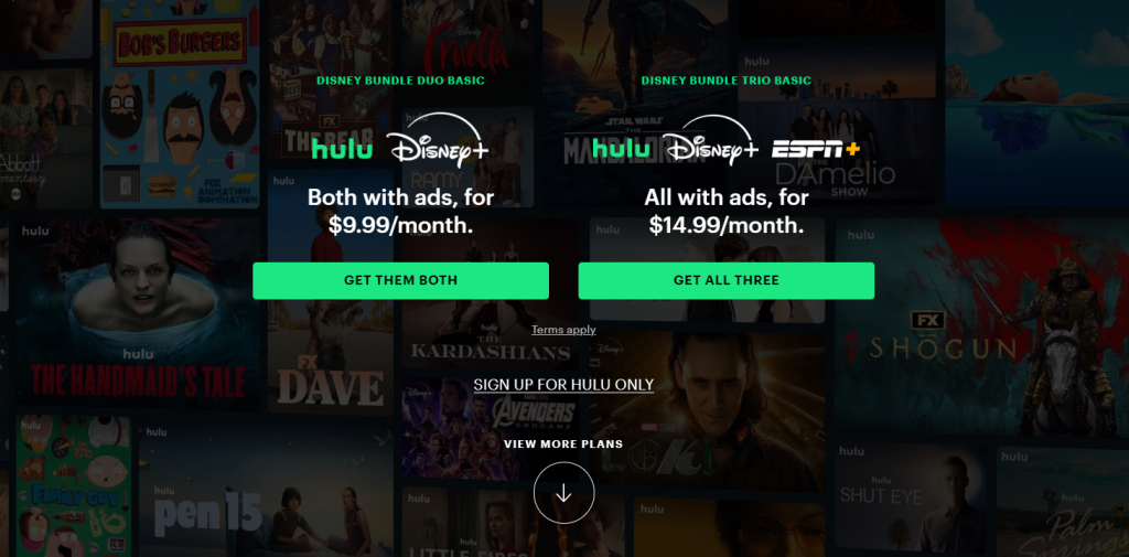 Piani di abbonamento e vantaggi di Hulu