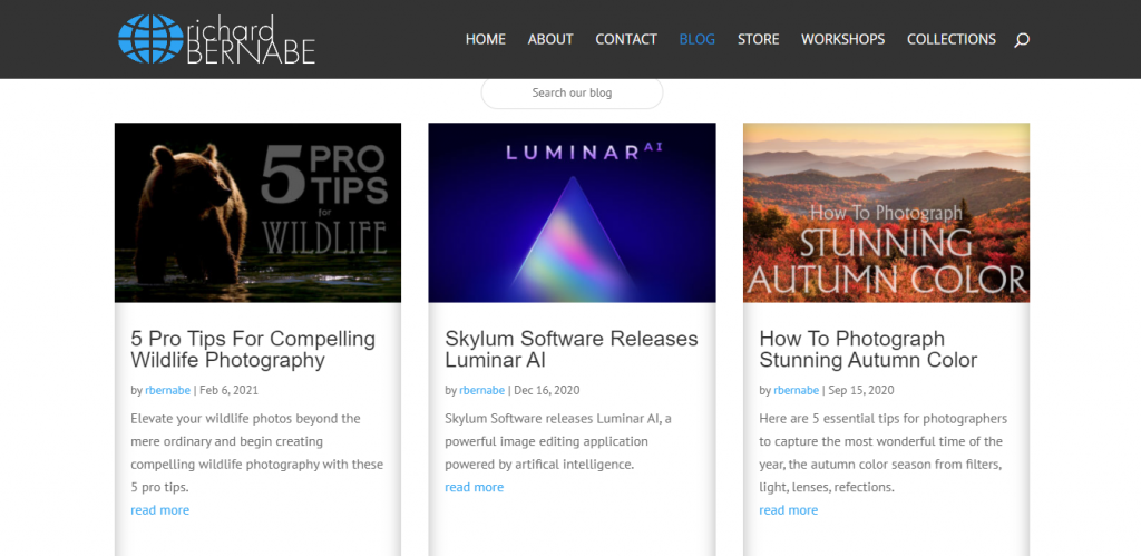 Richard Bernabe con consigli di fotografia