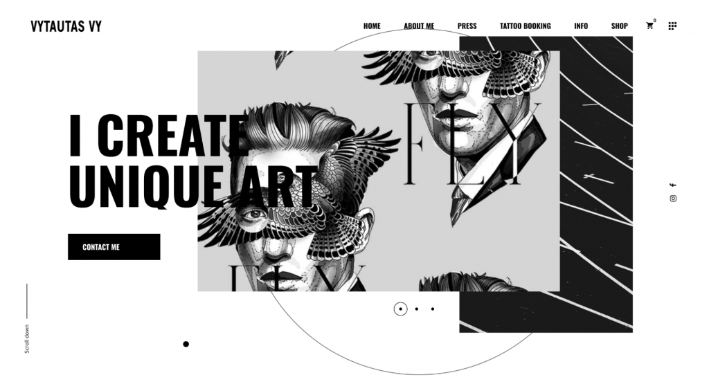 Homepage di Vytautas