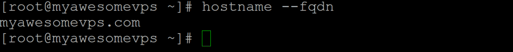 Come trovare il FQDN con PuTTY