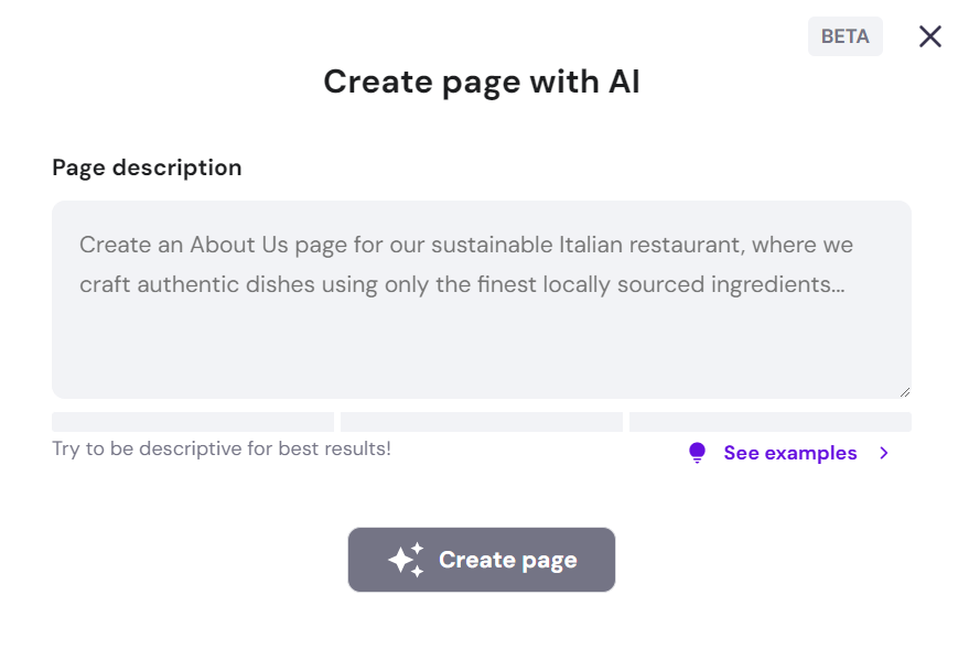 Hostinger bouwer pagina's toevoegen