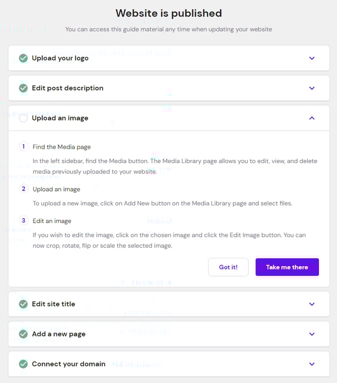 Wordpress hosting checklist