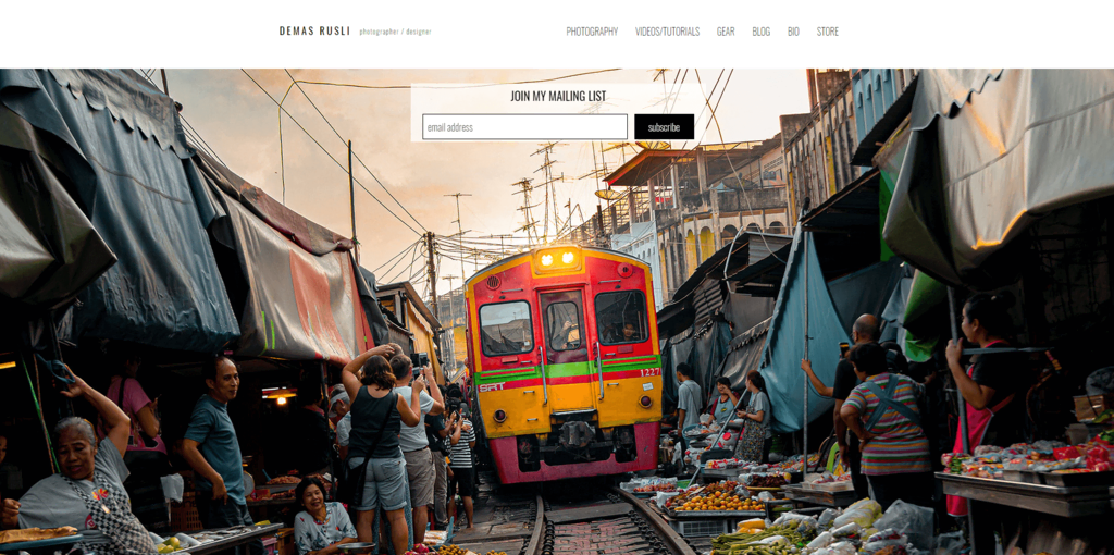 Demas Rusli startpagina