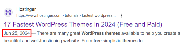 Laatst bijgewerkte datum van een bericht in Google