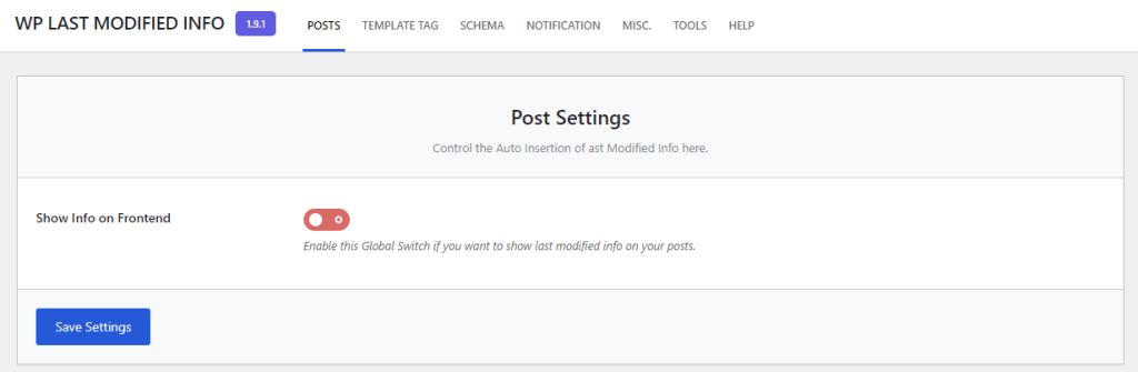 De WP laatst bijgewerkt aanpassen in Hostinger