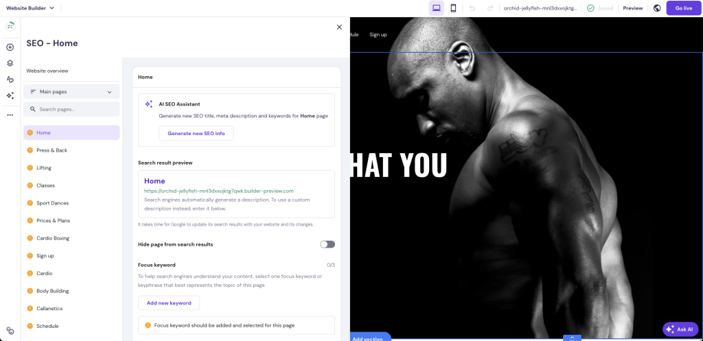 Interface van SEO tools om beter vindbaar te worden