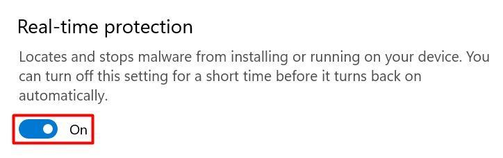 De realtime bescherming van Microsoft beveiliging uitschakelen