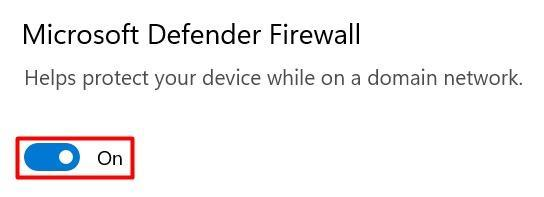 De microsoft defender firewall uitschakelen in Windows