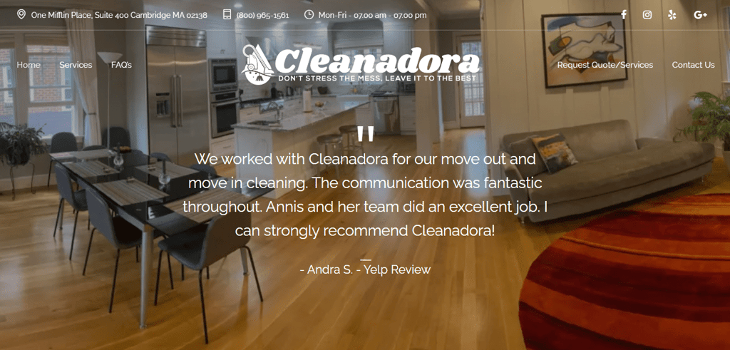 Website Cleanadora