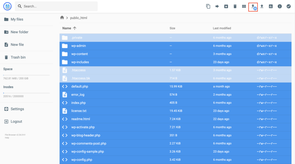 Selecteer het bestandsformaat van je voorkeur en het downloaden begint automatisch.