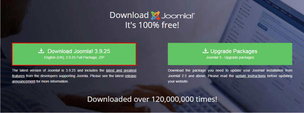 Joomla downloaden