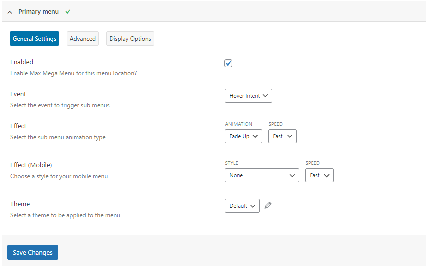 Een dropdown menu toevoegen in WordPress met een plug-in.