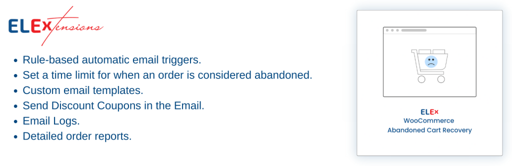 ELEX WooCommerce Abandoned Cart Recovery with Dynamic Coupons