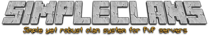 SimpleClans Minecraft mod