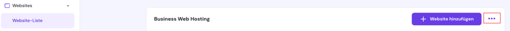 So finden Sie „Verwendete Ressourcen” in hPanel