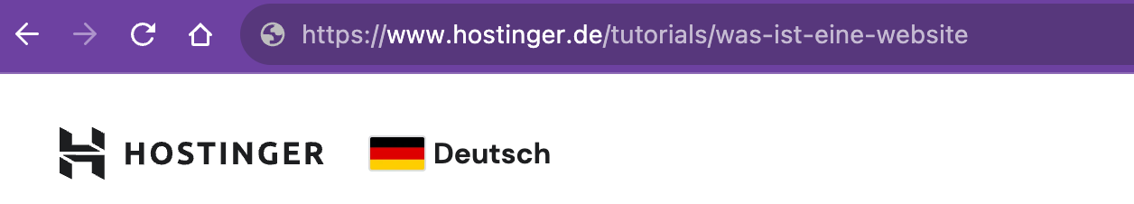 Wie eine URL aussieht