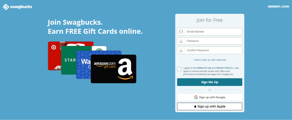 Swagbucks-Homepage