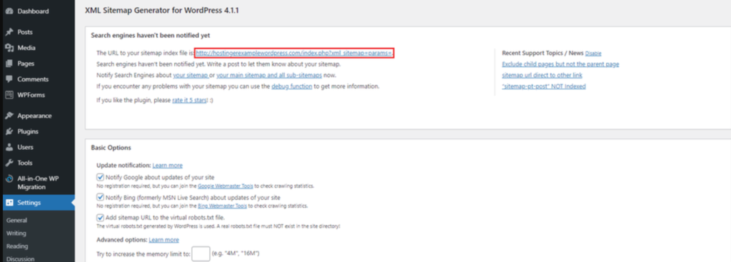 Klicken Sie auf die Registerkarte Webmaster Tools in den allgemeinen Einstellungen des Yoast SEO-Plugins
