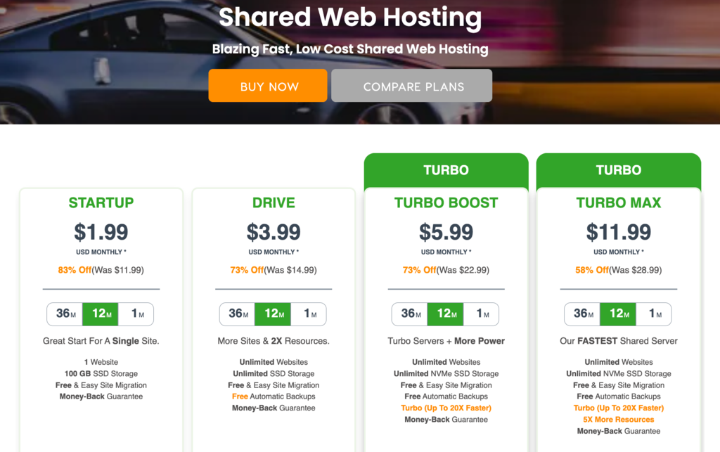 A2 Webhosting-Angebote