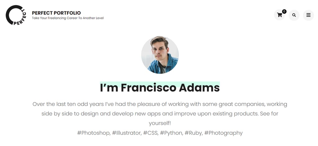 Perfect Portfolio Theme