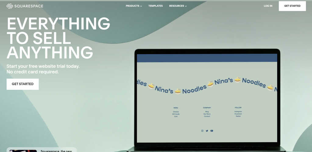 Squarespace Website Baukasten