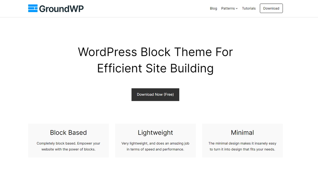 GroundWP Theme 