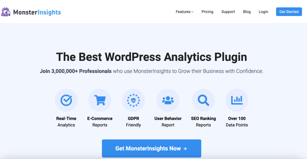 MonsterInsights Plugin-Banner