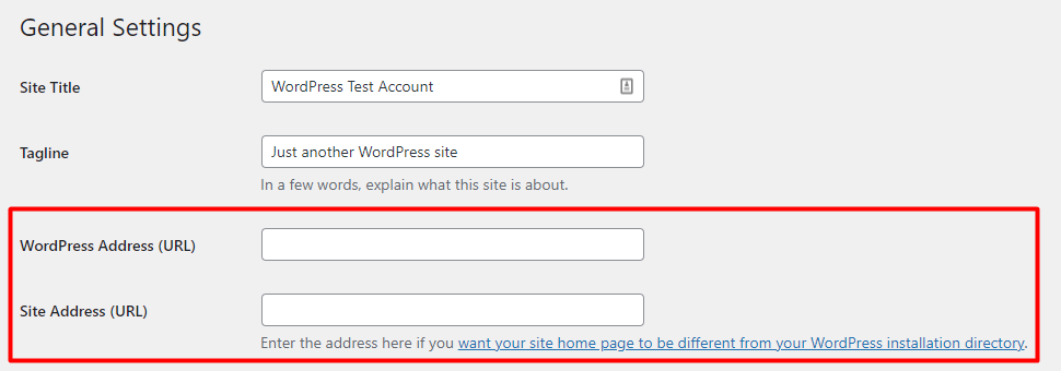 Allgemeine Einstellungen