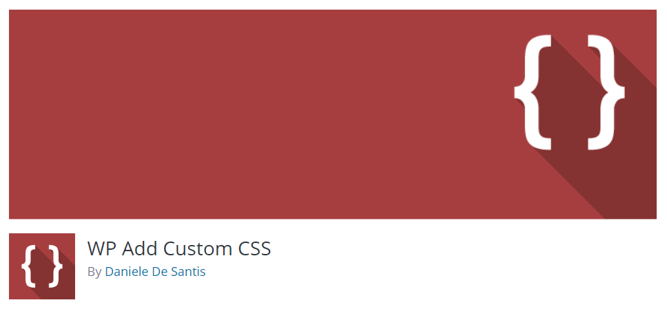 WP Add Custom CSS Plugin