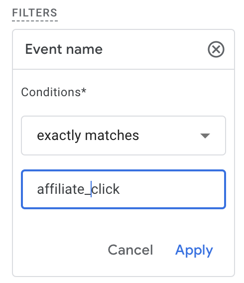 Verfolgen von Affiliate-Link-Ergebnissen in GA4: Erstellen von Berichten und Hinzufügen von Filtern
