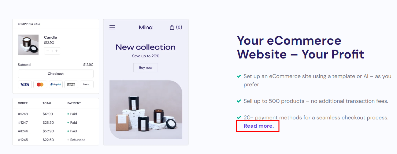 Beispiel eines kontextbezogengen Links
