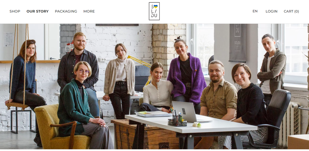 Solidu Cosmetics, ein Kunde von Hostinger, Unsere Geschichte